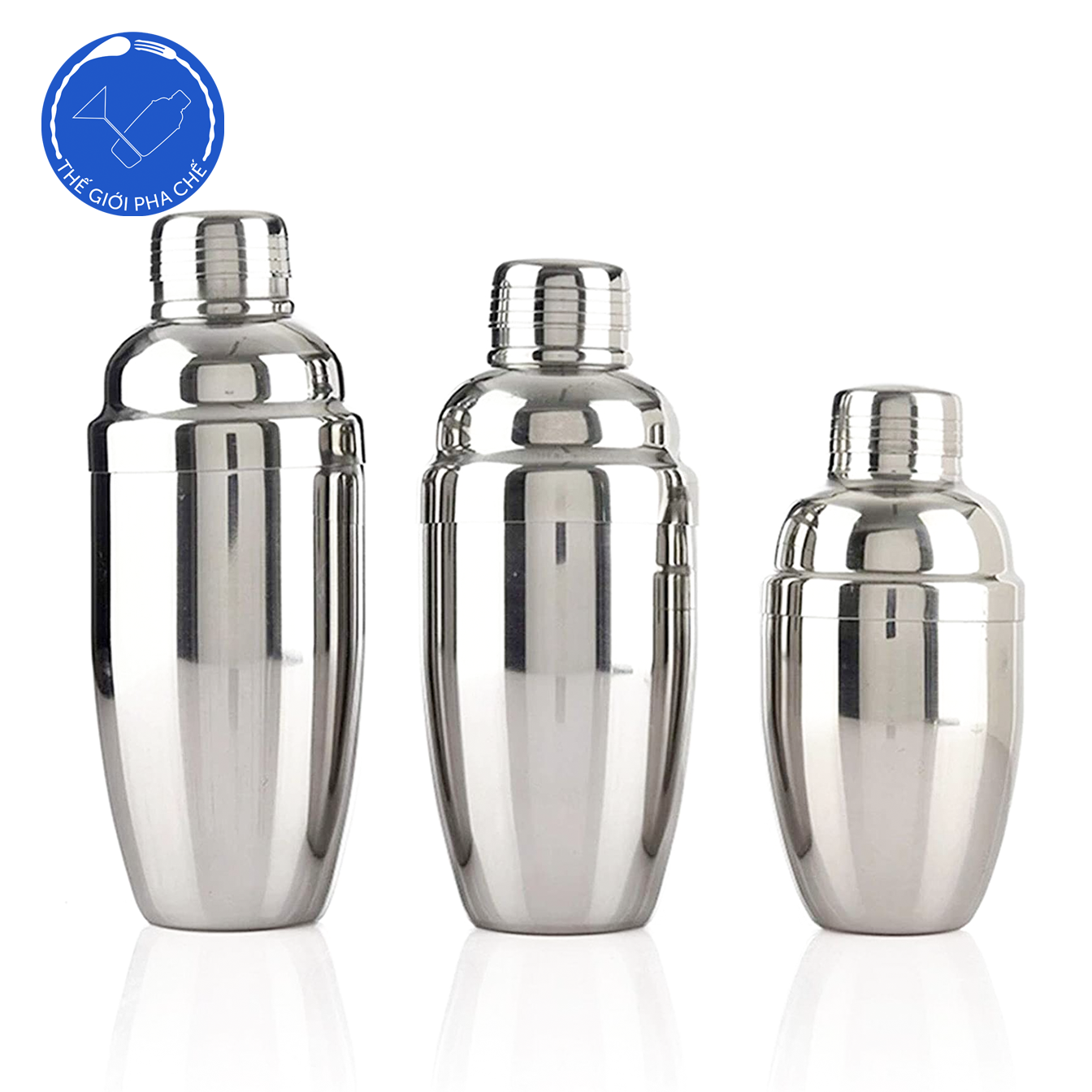 BÌNH LẮC INOX COCKTAIL SHAKER 550ML